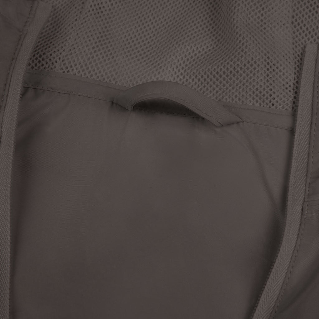 Windbreaker — 'Kinship & Kindness' Small Chest Logo Hooded Jacket