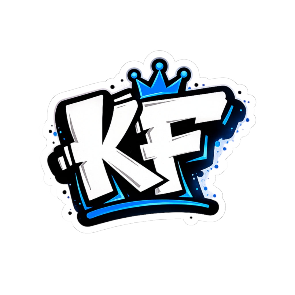 KF Graffiti Logo Kiss-Cut Sticker