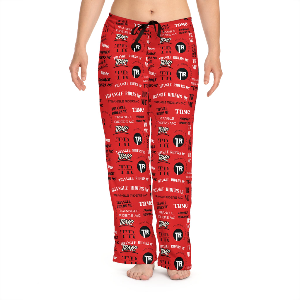 Bold Red Women's Pajama Pants - Graphic Print Comfort for Cozy Nights