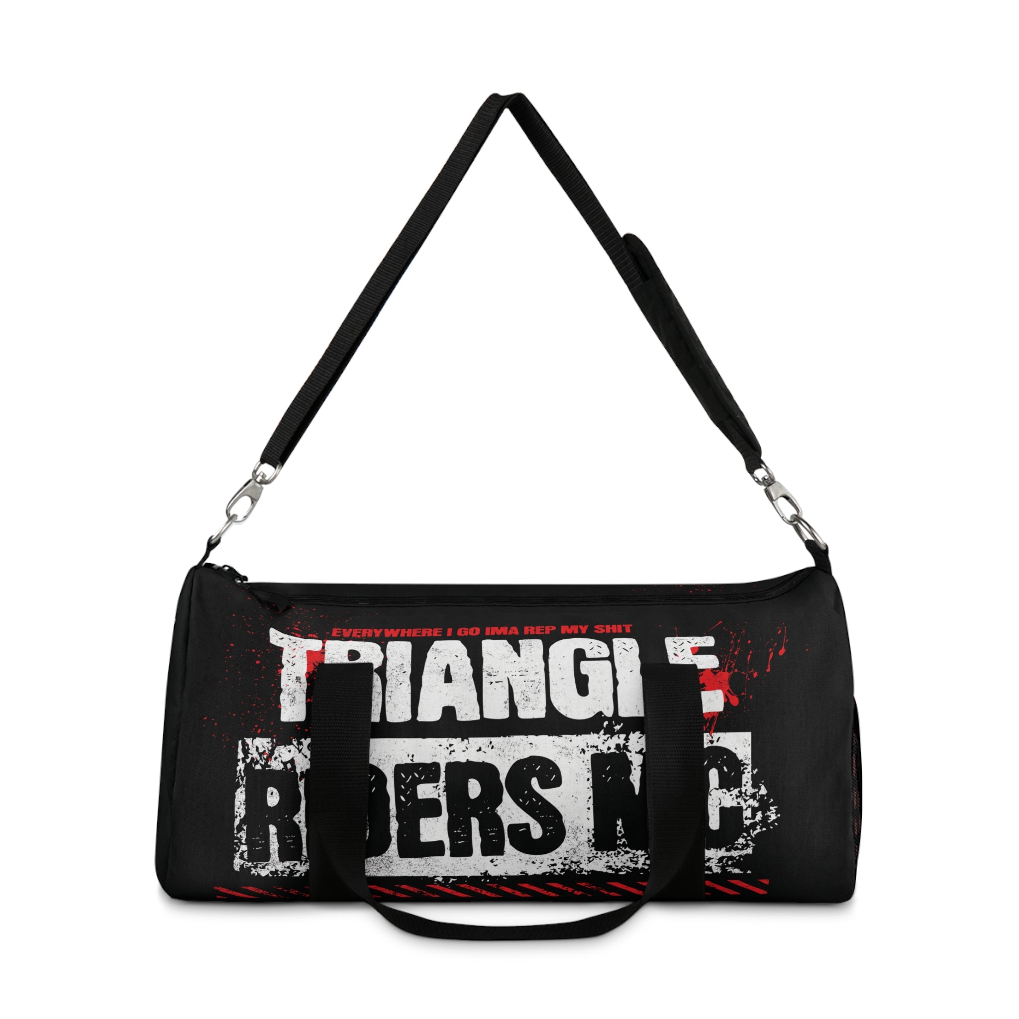 Triangle Riders MC Duffel Bag – Perfect for Travel, Gym, or Sports Events, Vintage Style, Stylish and Functional Companion