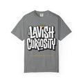 Lavish Curiosity T-Shirt — 'Lavish Curiosity' Graphic Tee with Crown Script