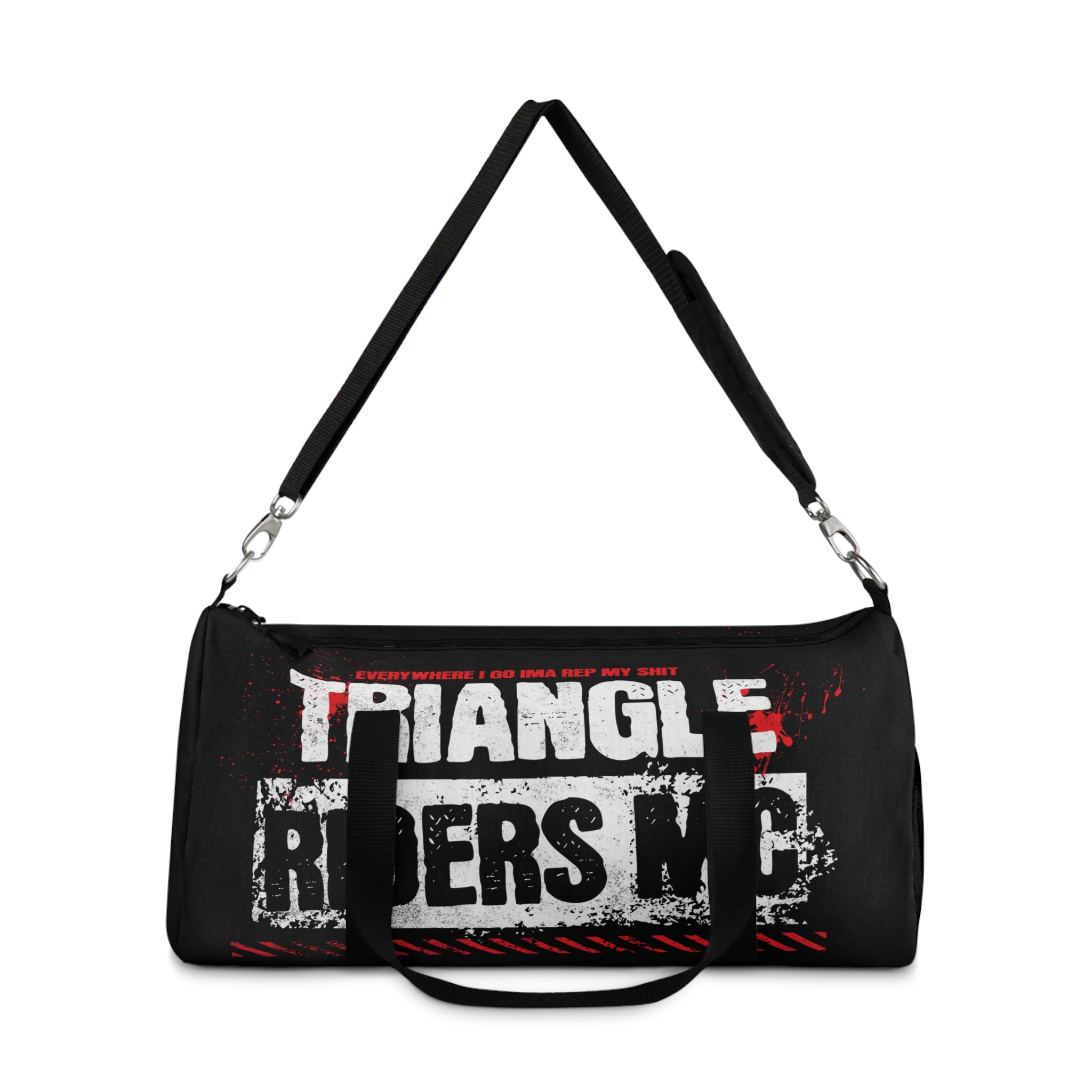 Triangle Riders MC Duffel Bag – Perfect for Travel, Gym, or Sports Events, Vintage Style, Stylish and Functional Companion