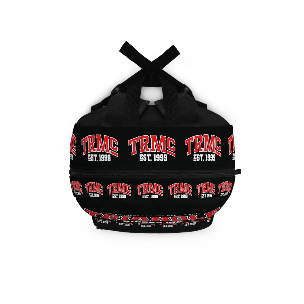 Triangle Riders MC Backpack - Stylish Motorcycle Club Bag, Perfect for Biker Gangs, Riding Events, and Everyday Use