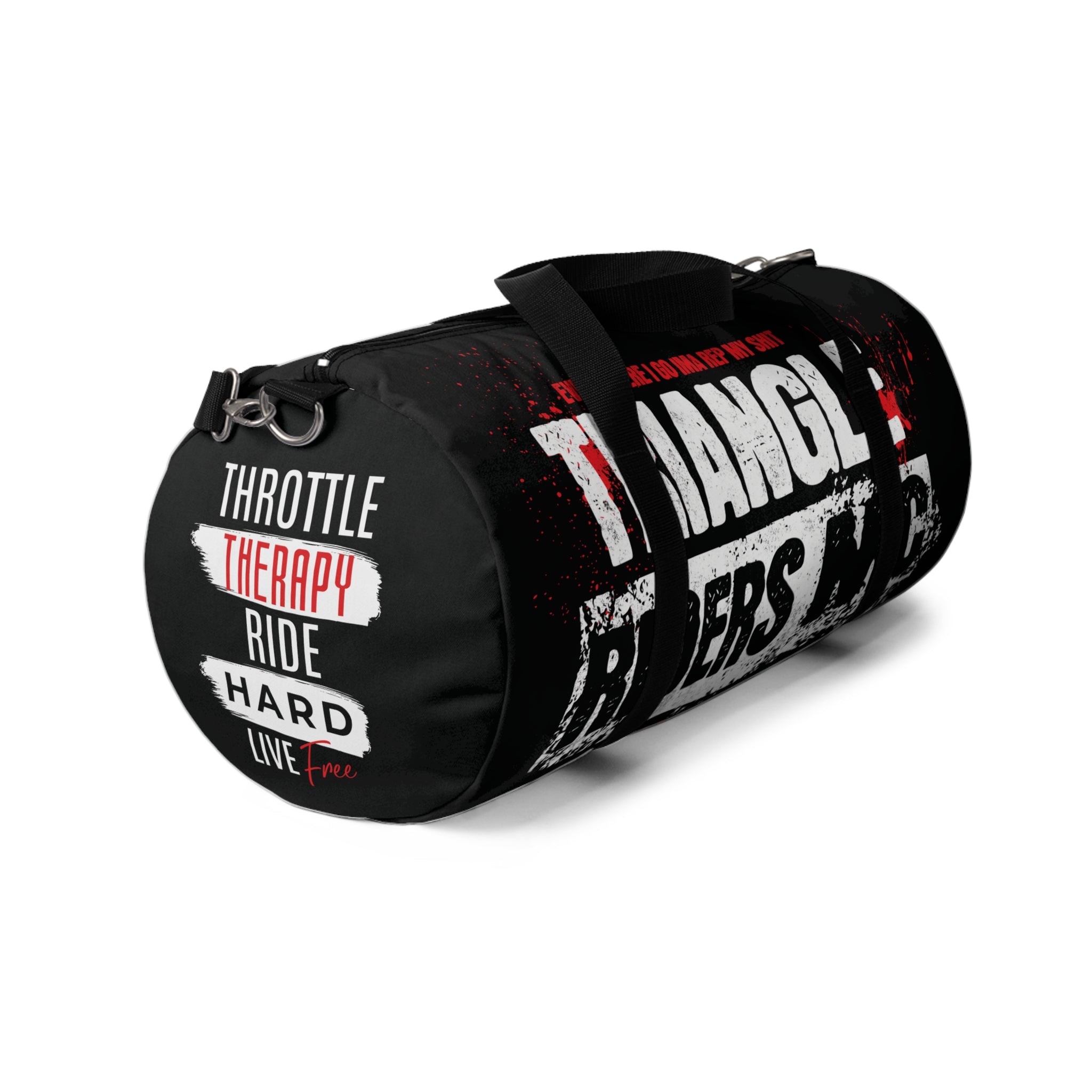 Triangle Riders MC Duffel Bag – Perfect for Travel, Gym, or Sports Events, Vintage Style, Stylish and Functional Companion