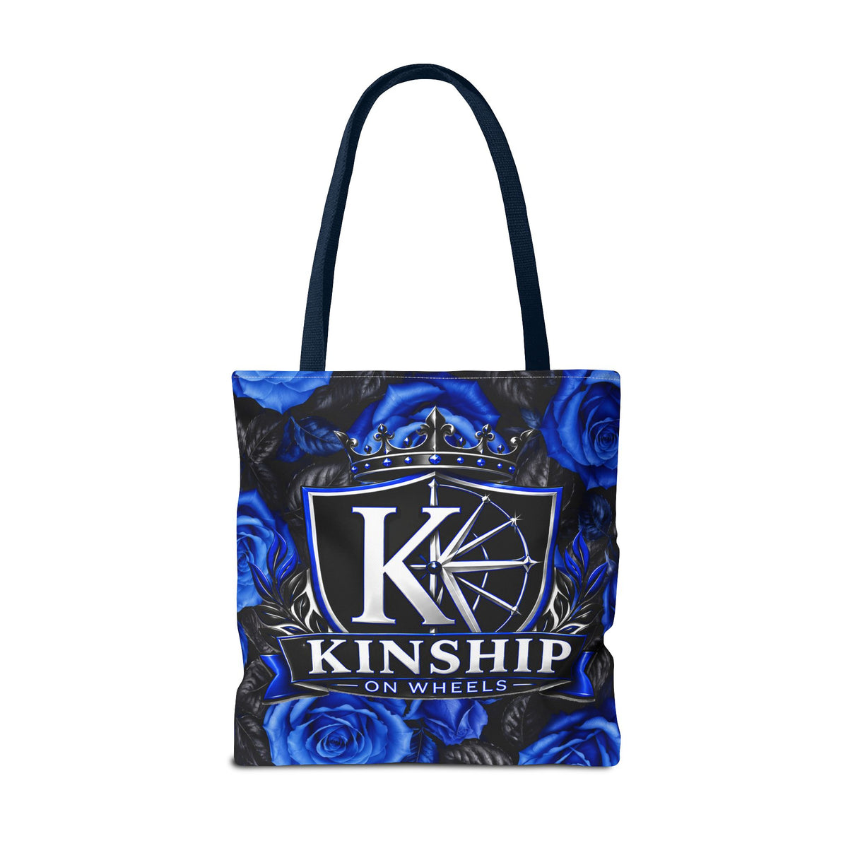 Kinship Foundation Tote Bag — Blue Rose Community Charity Tote