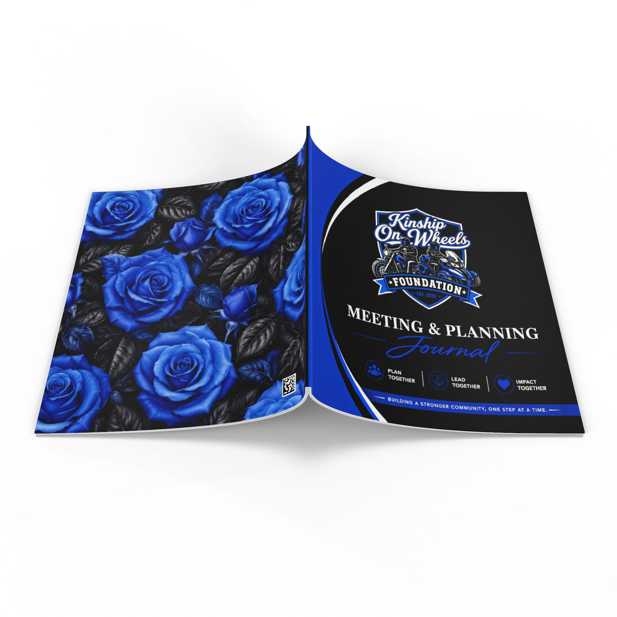 Softcover Photo Book - 'Meeting & Planning' Blue Rose Foundation Keepsake