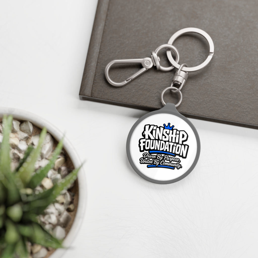 Kinship Foundation Round Keyring Tag