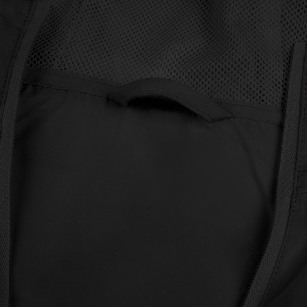 Windbreaker — 'Kinship & Kindness' Small Chest Logo Hooded Jacket