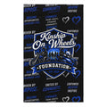 Kinship On Wheels Foundation Rally Towel — 11x18 Charity Motorcycle Support Towel