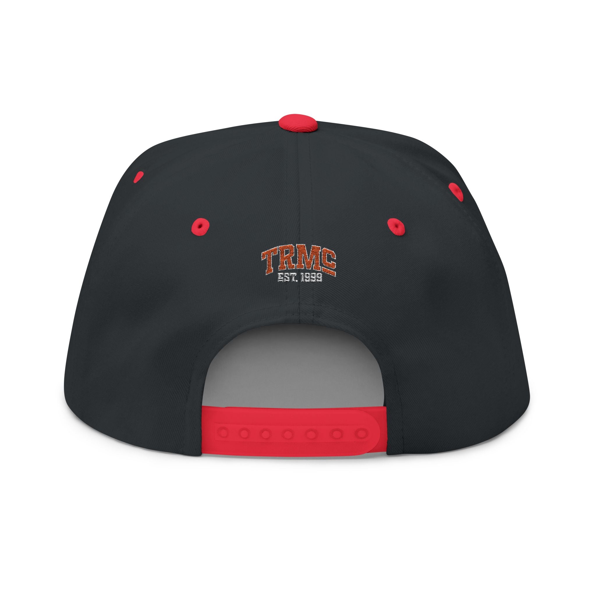 Triangle Riders Embroidered Flat Bill Cap