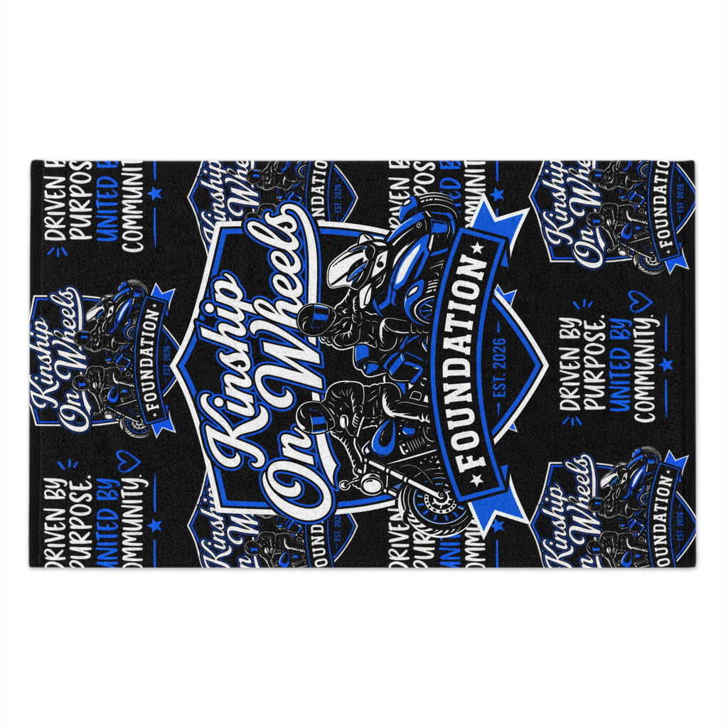 Kinship On Wheels Rally Towel – 11x18 Fan Towel