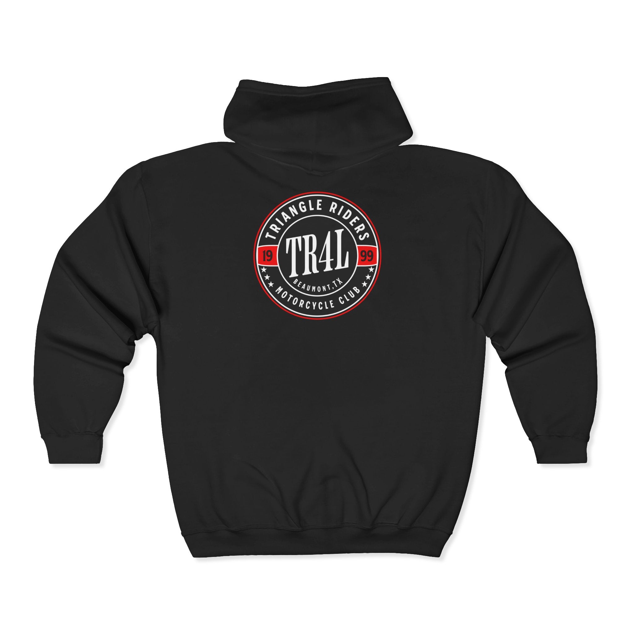 Motorcycle Club Hoodie, Unisex Zip Sweatshirt for Bikers, Vintage Motorcycle Apparel, Great for Rides, Gifts for Bike Enthusiasts