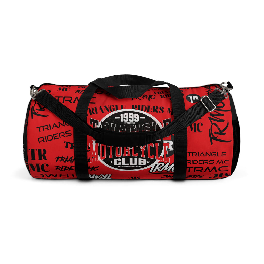 Triangle Riders Motorcycle Club Duffel Bag, Travel Gear, Gym Bag, Sports Equipment, Weekend Getaway, Biker Accessories