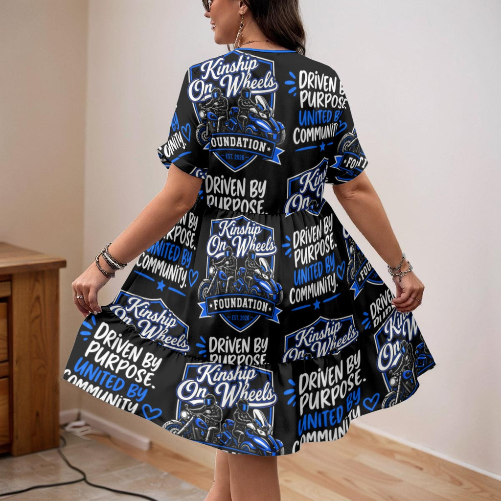 Kinship V-Neck Short Sleeve Dress