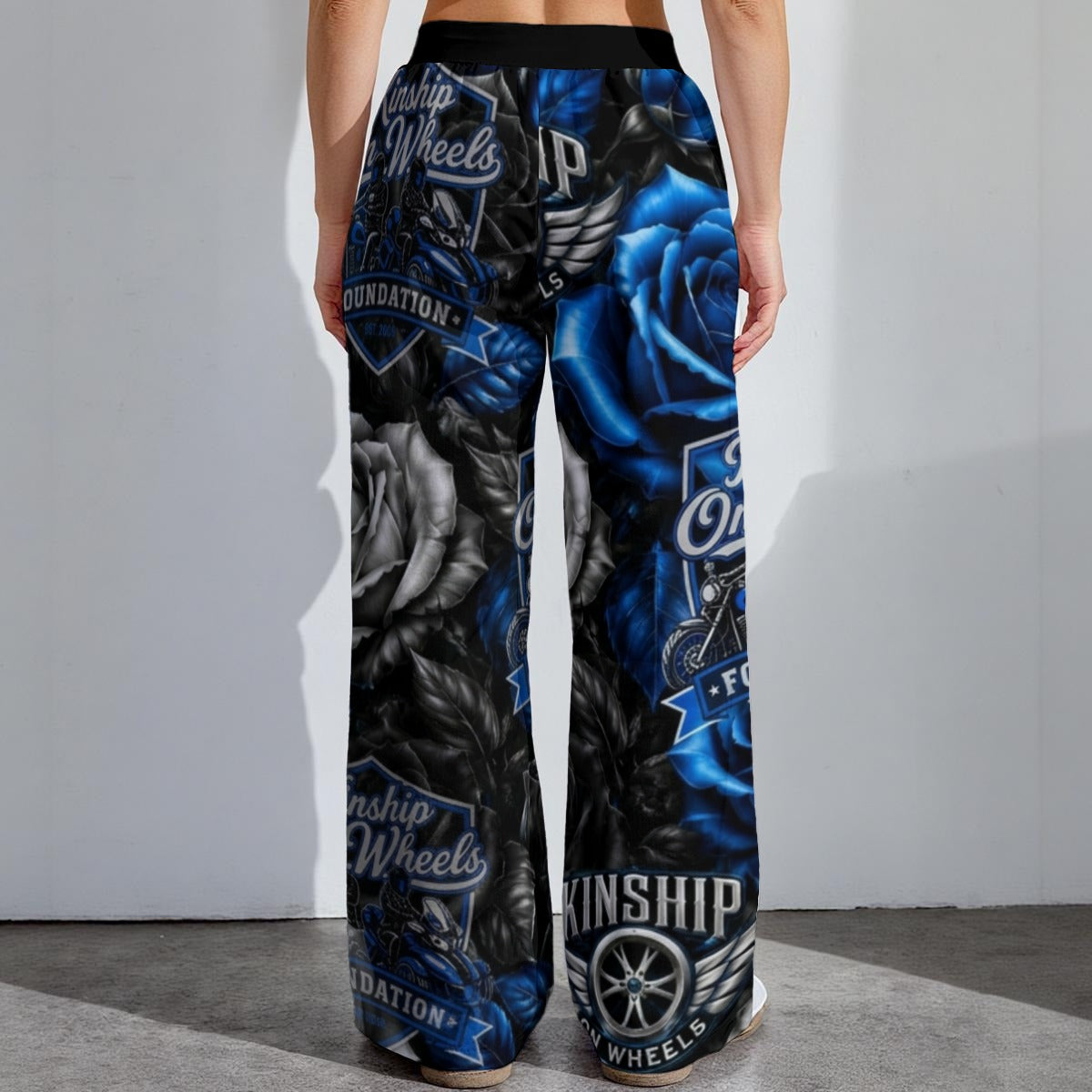 All-Over Print Women's High-Stretch Casual Pants|290GSM