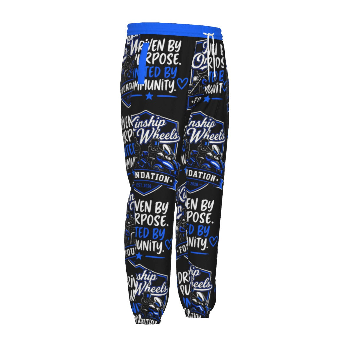 All-Over Print Unisex Textured Casual Pants