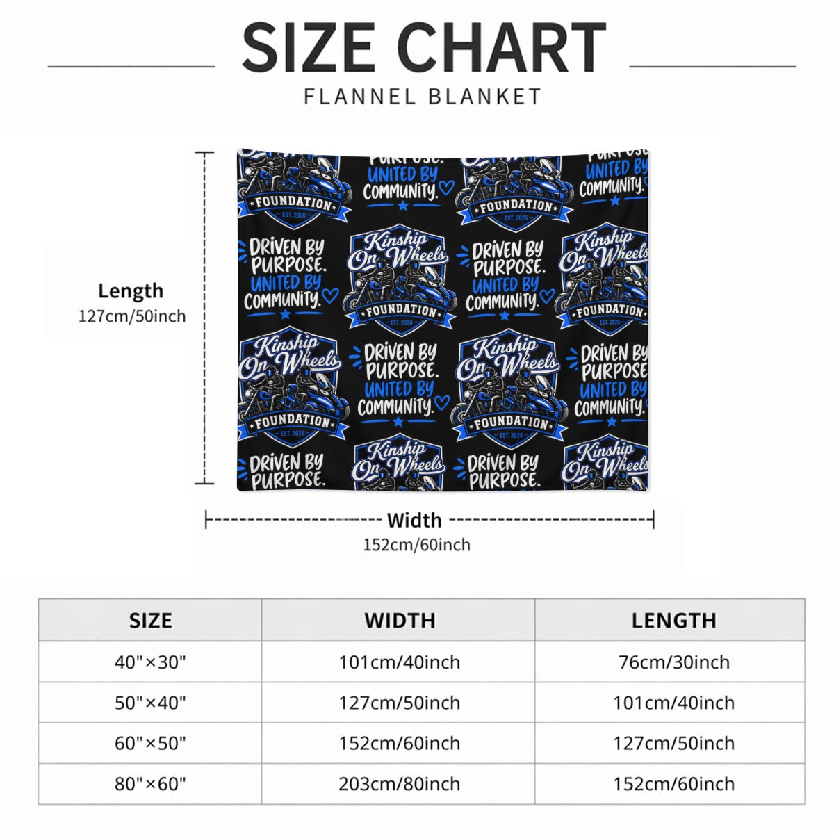 Gram Flannel Blanket Printed in Canada|280GSM