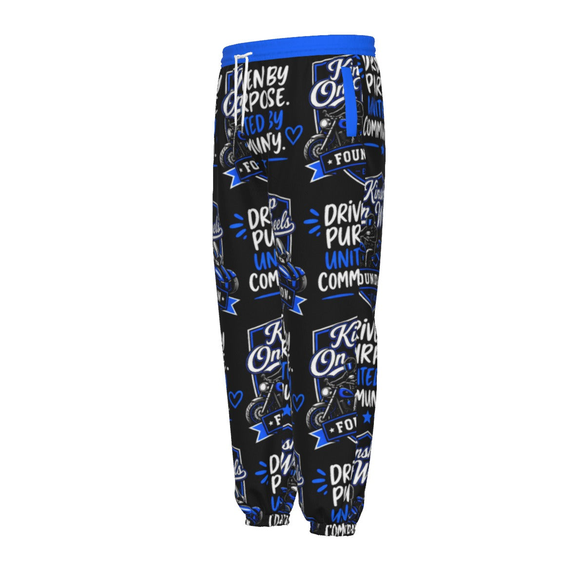 All-Over Print Unisex Textured Casual Pants