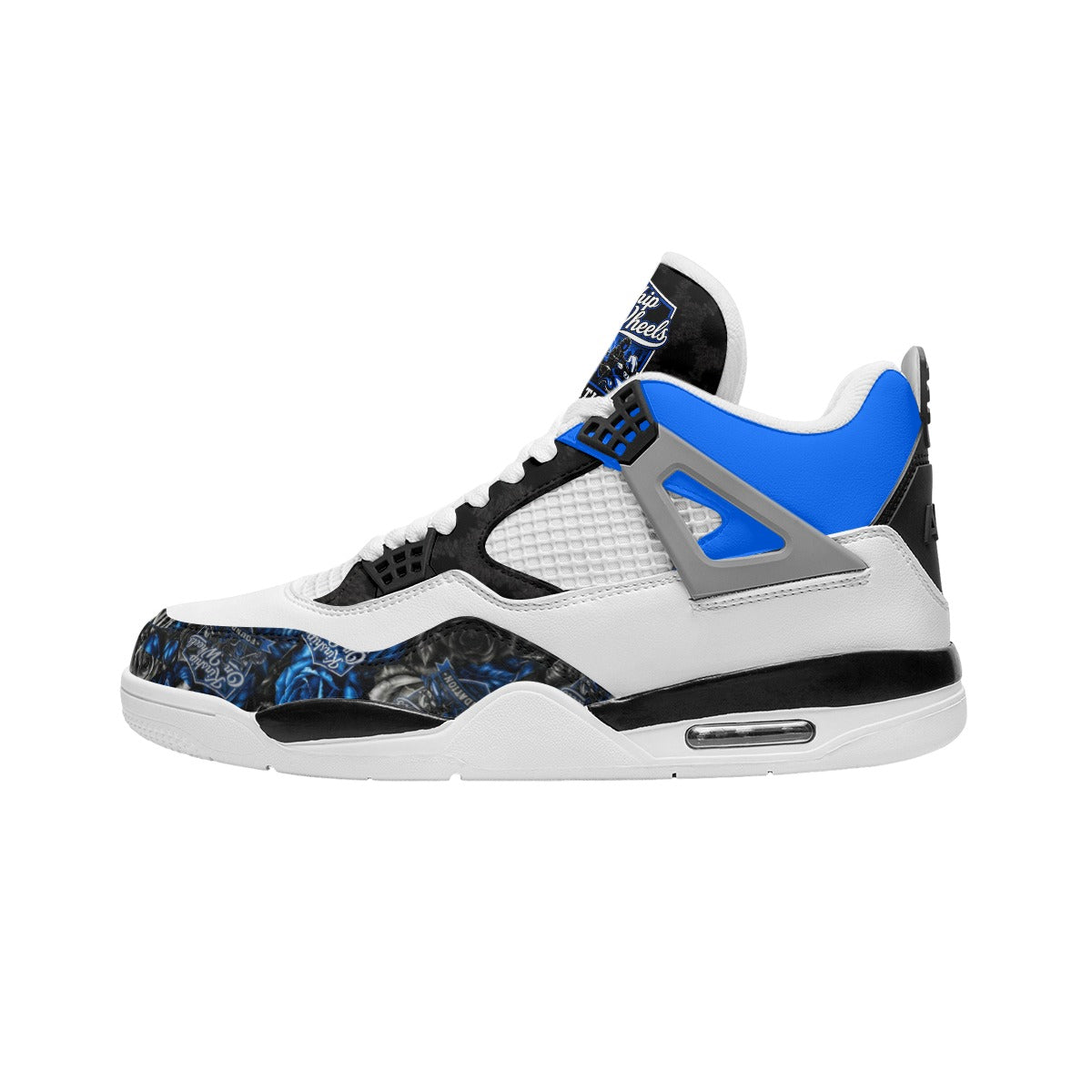 All-Over Print Men's Air Cushion Basketball Shoes