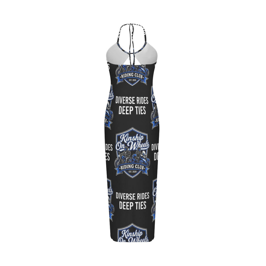 All-Over Print Women's Sexy Hollow Cami Dress