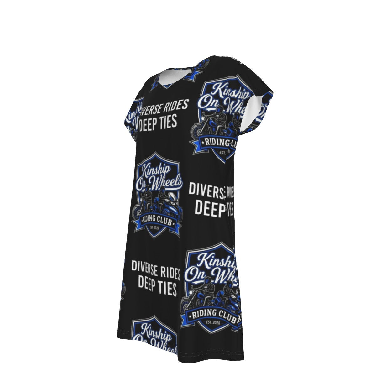 All-Over Print Women's Short Sleeve Dress