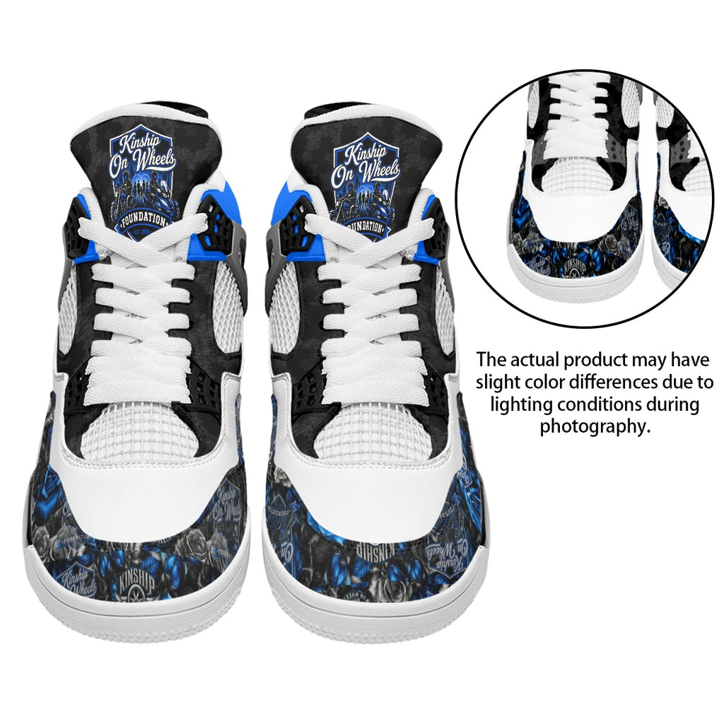 All-Over Print Men's Air Cushion Basketball Shoes
