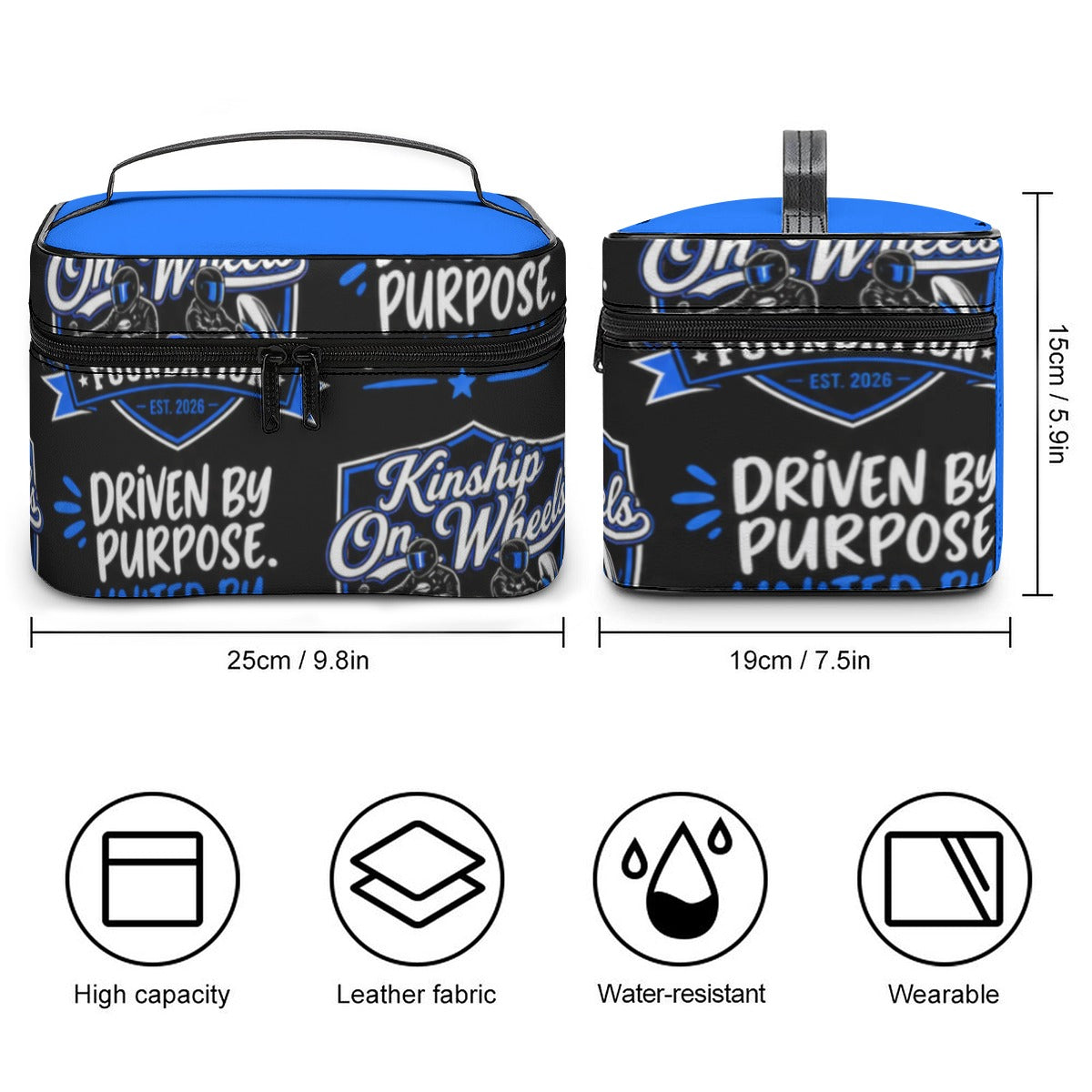 Large Capacity Toiletry Organizer Bag
