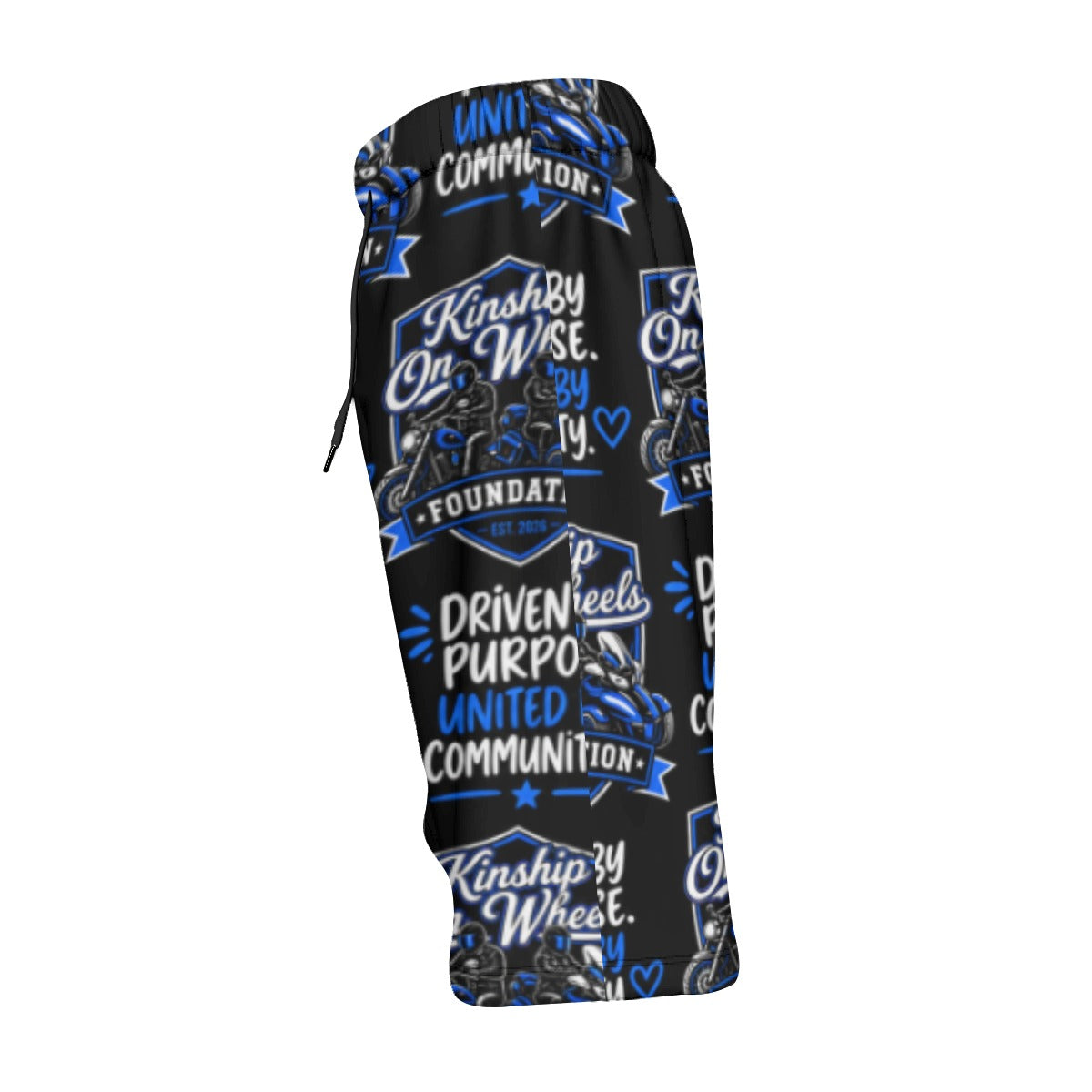 All-Over Print Men‘s Beach Shorts With Lining