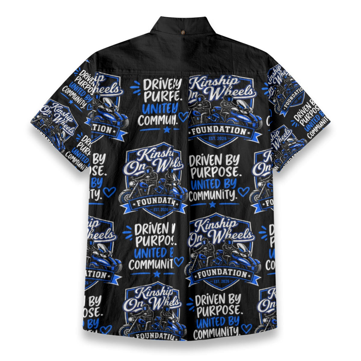 All-Over Print Men's Breathable Cotton Shirt|125GSM