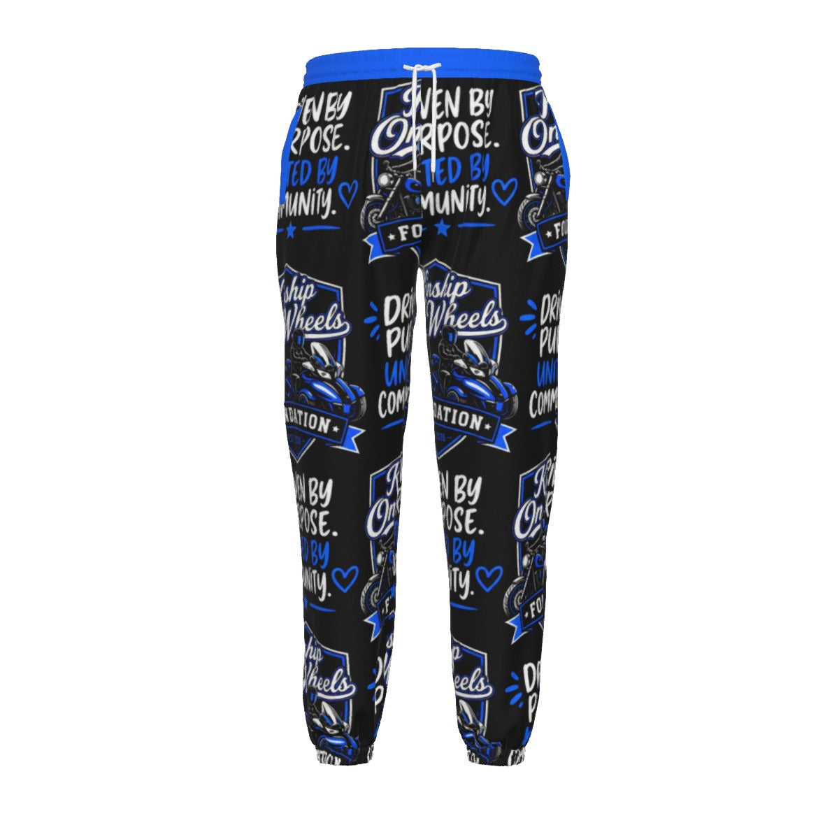 All-Over Print Unisex Textured Casual Pants