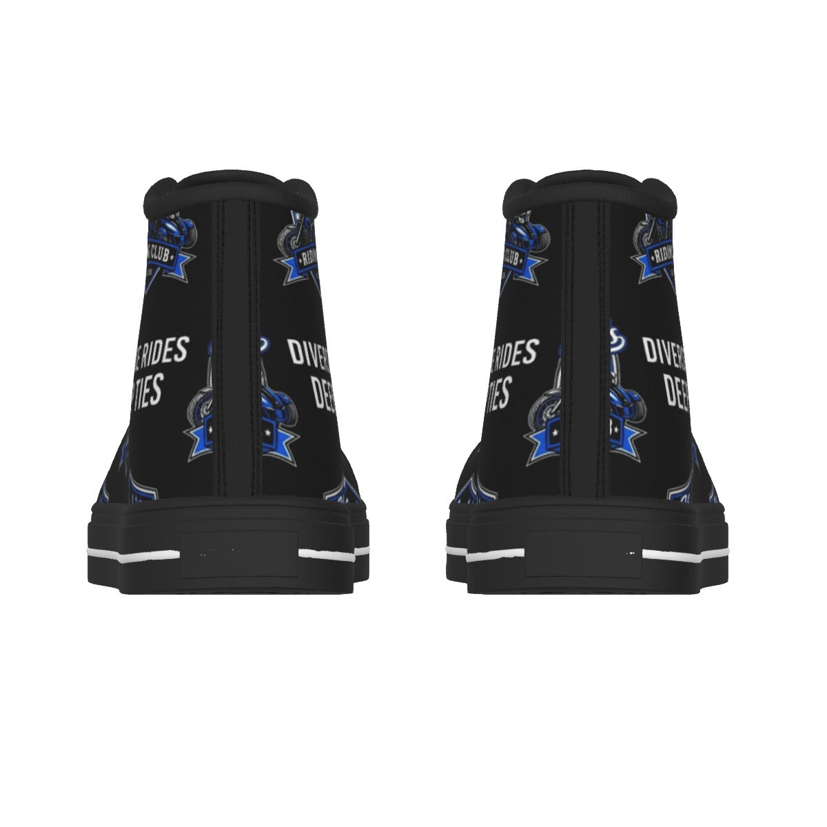 Men's Black Sole Canvas Shoes