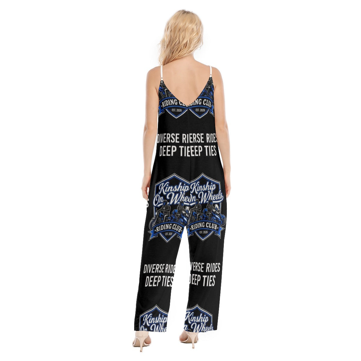 All-Over Print Women's Loose Cami Jumpsuit