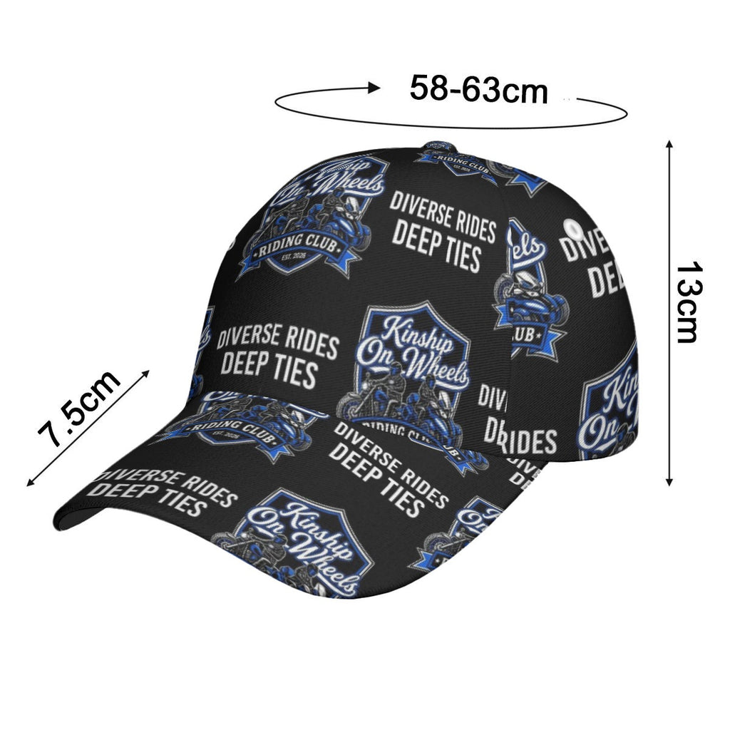 All-Over Print Peaked Cap