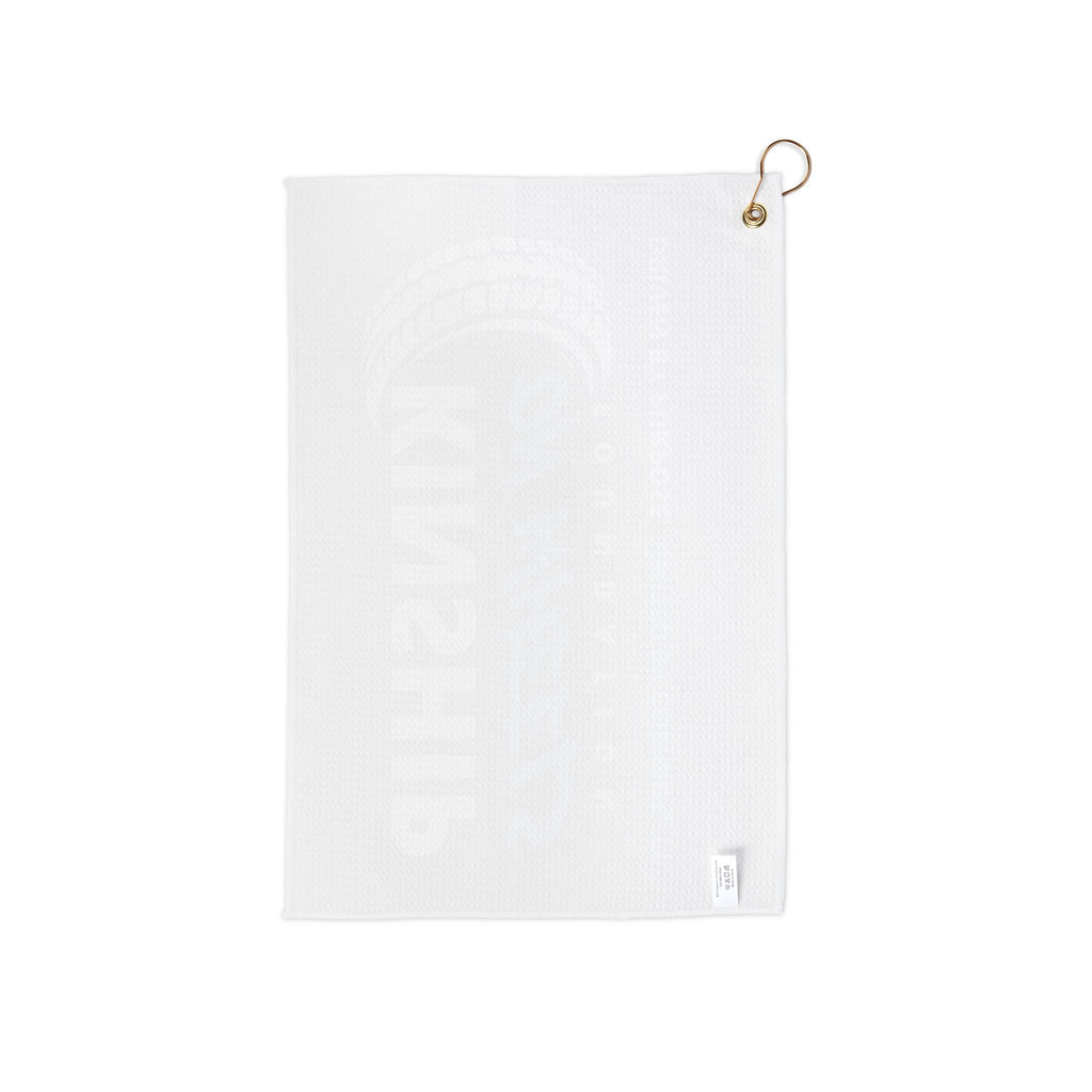 Kinship On Wheels Golf Towel – 'Driven by Purpose' Charity Logo Towel with Clip