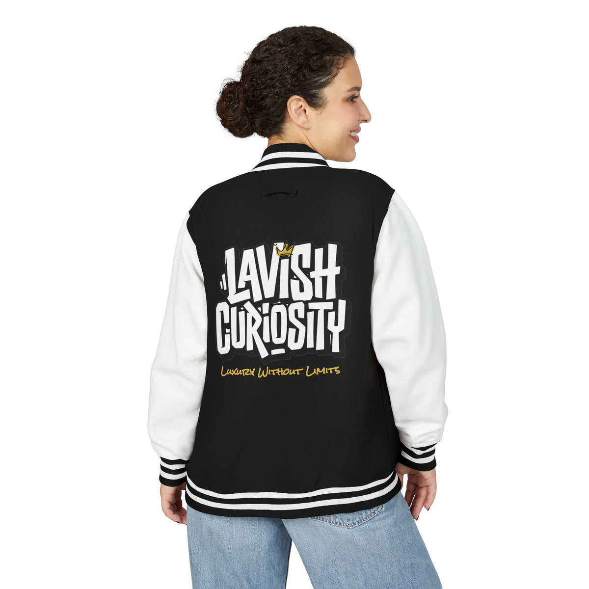 Letterman Jacket - "Lavish Curiosity" Crew Varsity Jacket