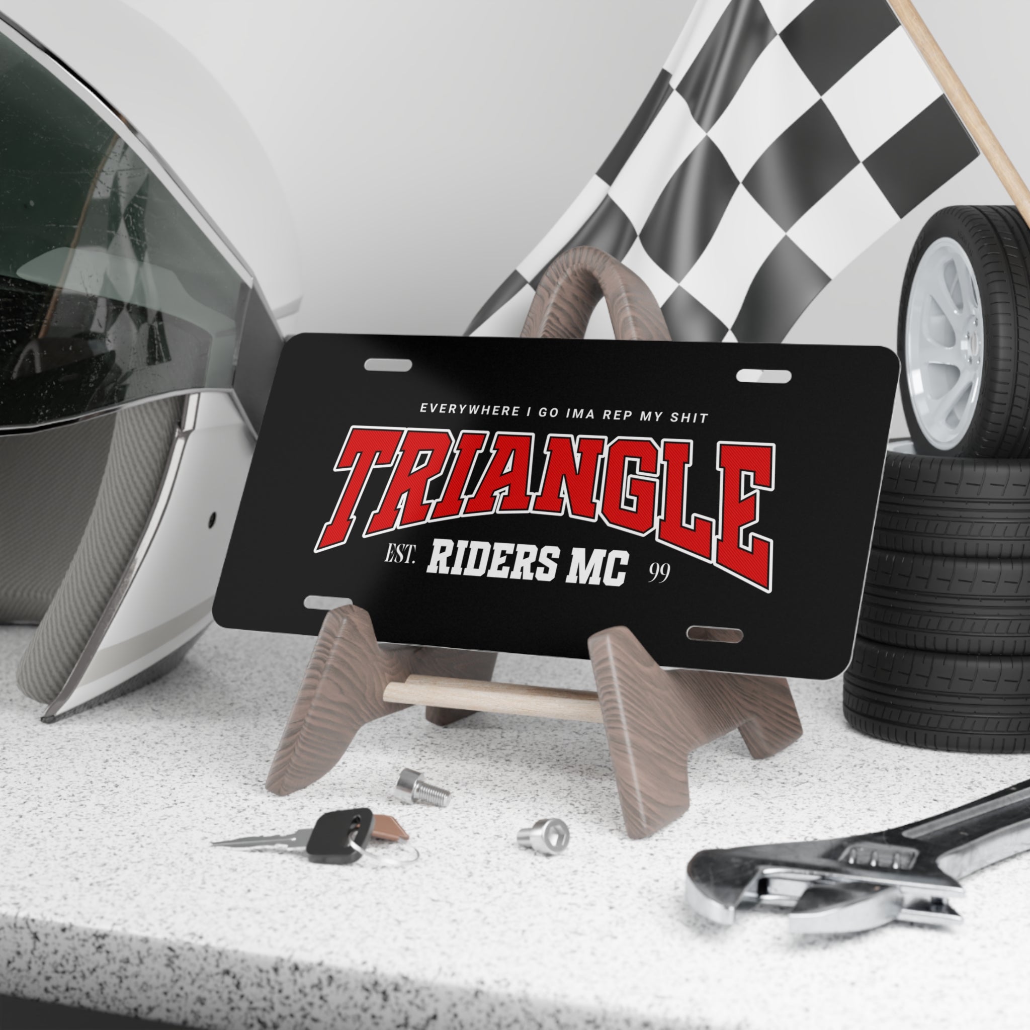 Custom Motorcycle Vanity Plate for Bikers, Personalized Ride Decor, Gift for Bike Enthusiasts, Unique License Plate, Custom Auto Accessories