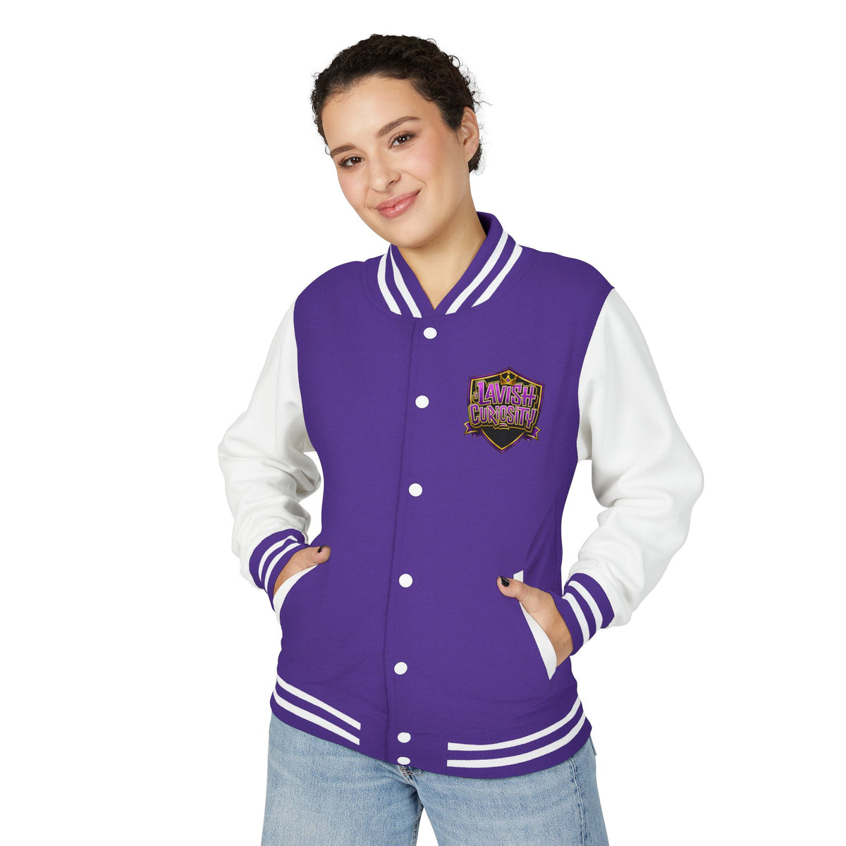 Letterman Jacket - "Lavish Curiosity" Crew Varsity Jacket