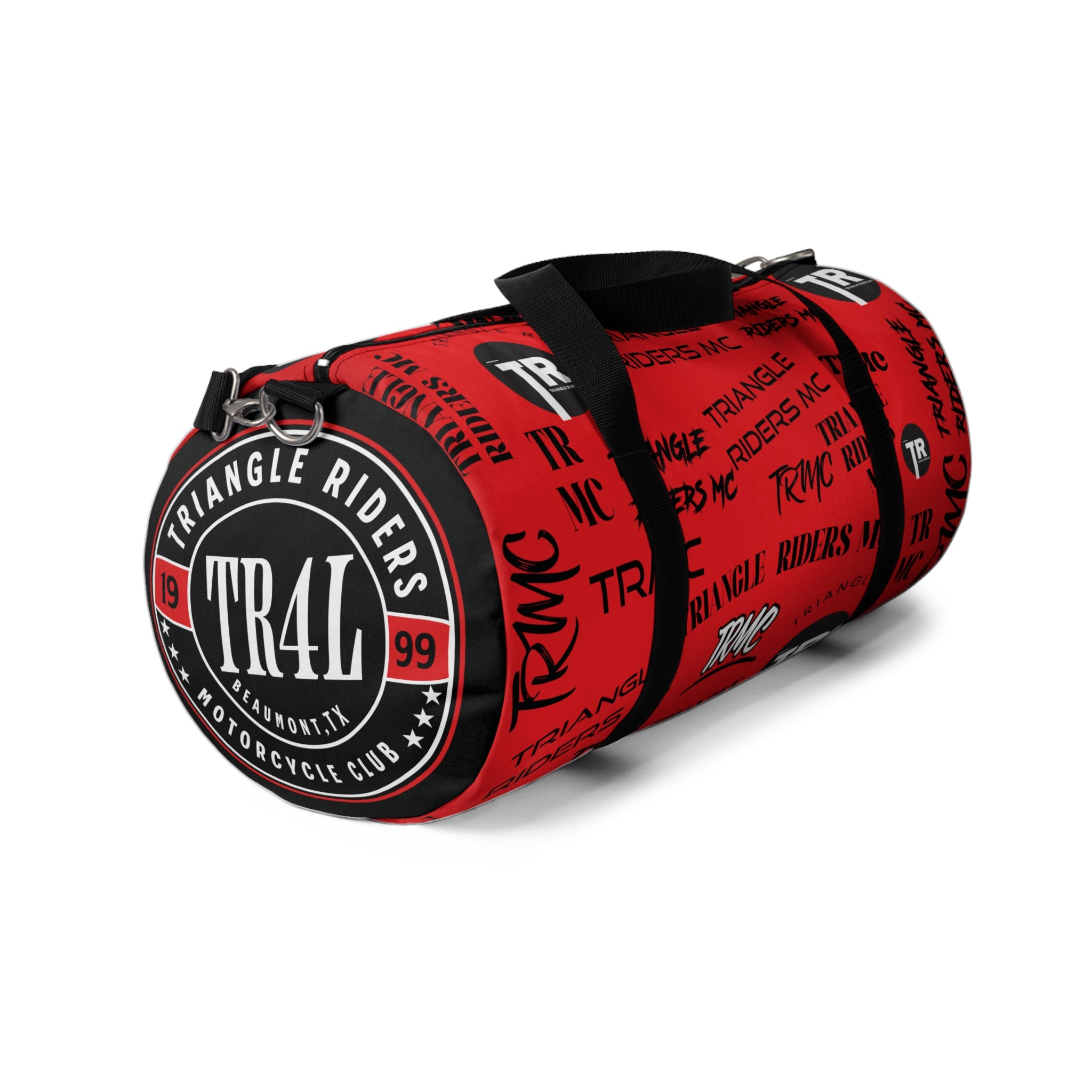 Stylish Duffel Bag for Adventurers | Gym, Travel, Weekend Getaways, Sports, Triangles Riders MC Design