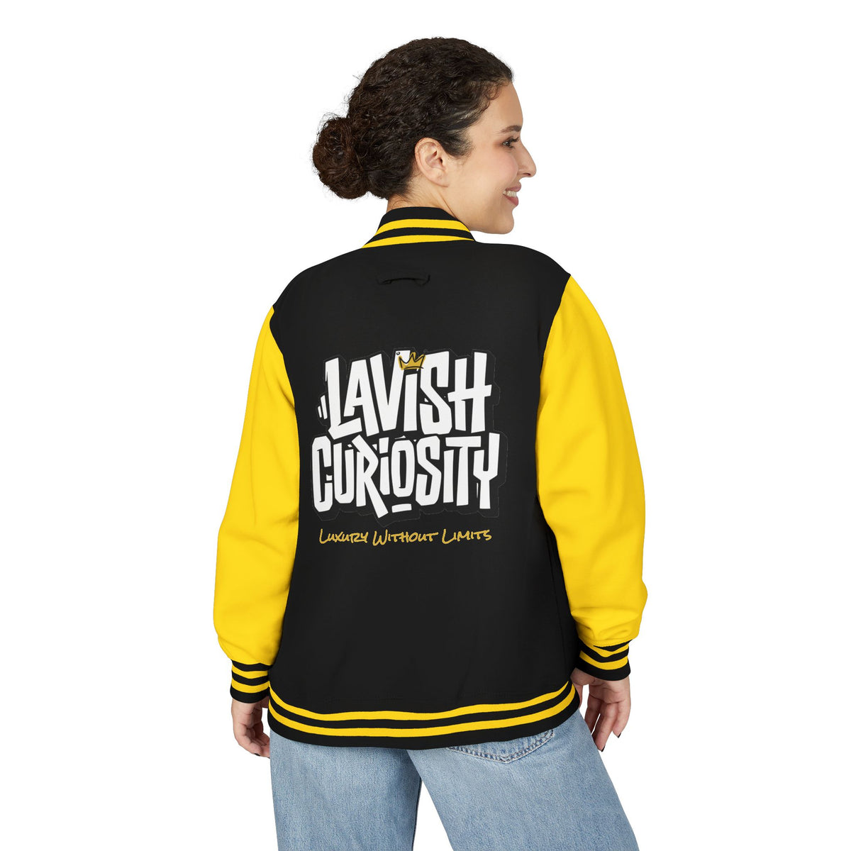 Letterman Jacket - "Lavish Curiosity" Crew Varsity Jacket
