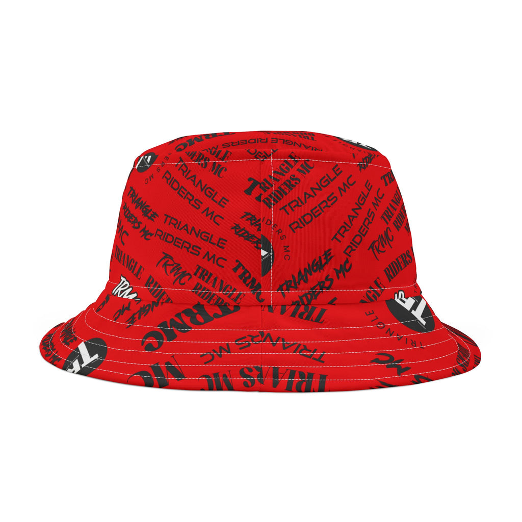 Trendy Red Bucket Hat for Summer Adventures, Stylish Accessory for Beach, Outdoor Events, Festivals, and Everyday Wear