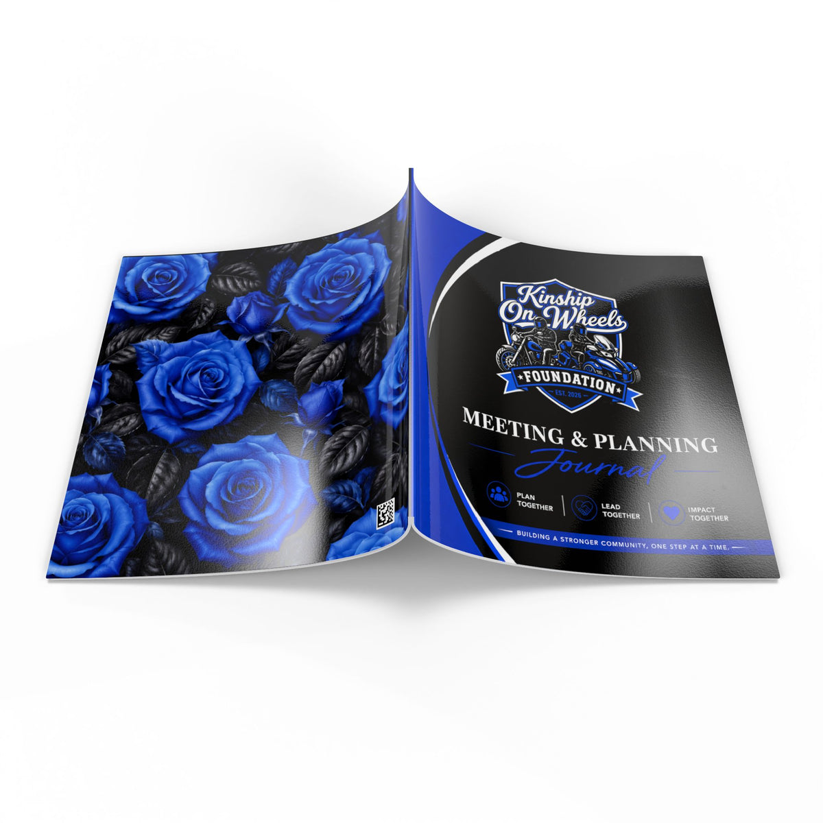 Softcover Photo Book - 'Meeting & Planning' Blue Rose Foundation Keepsake
