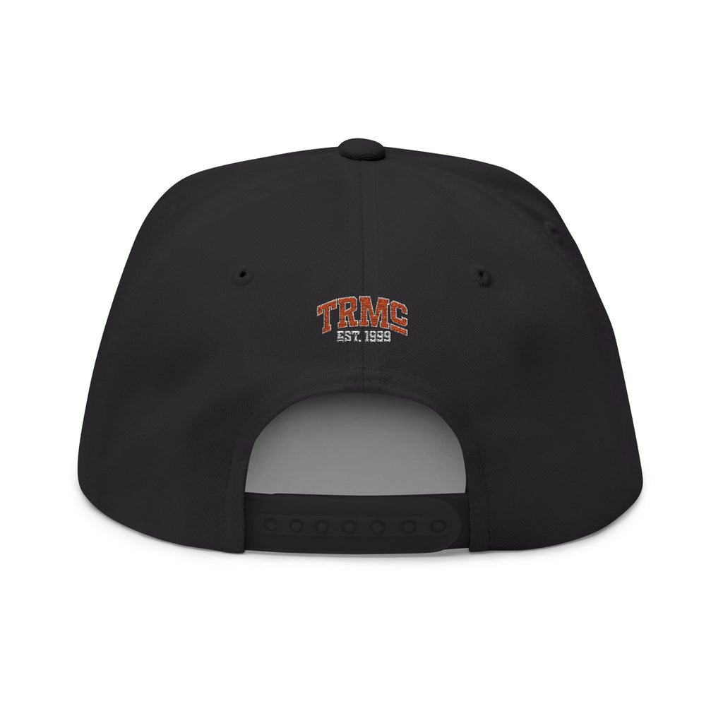 Triangle Riders Embroidered Flat Bill Cap