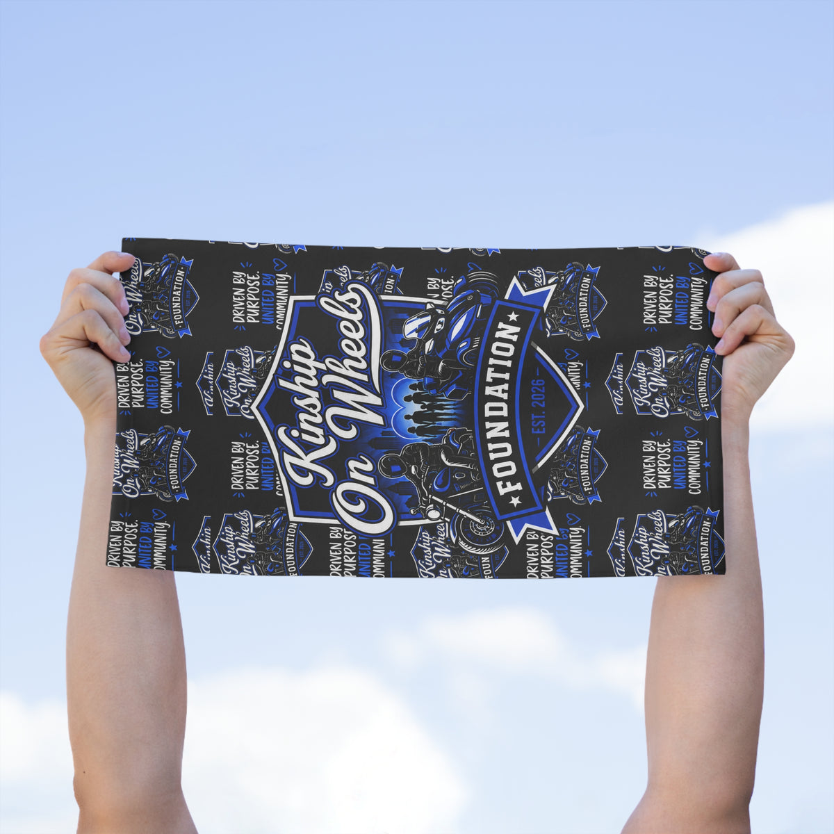 Kinship On Wheels Foundation Rally Towel