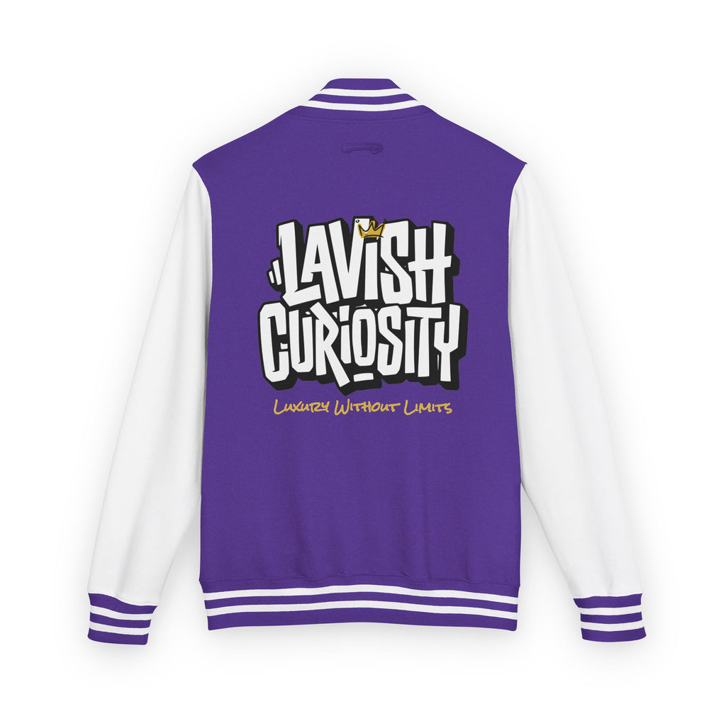 Letterman Jacket - "Lavish Curiosity" Crew Varsity Jacket