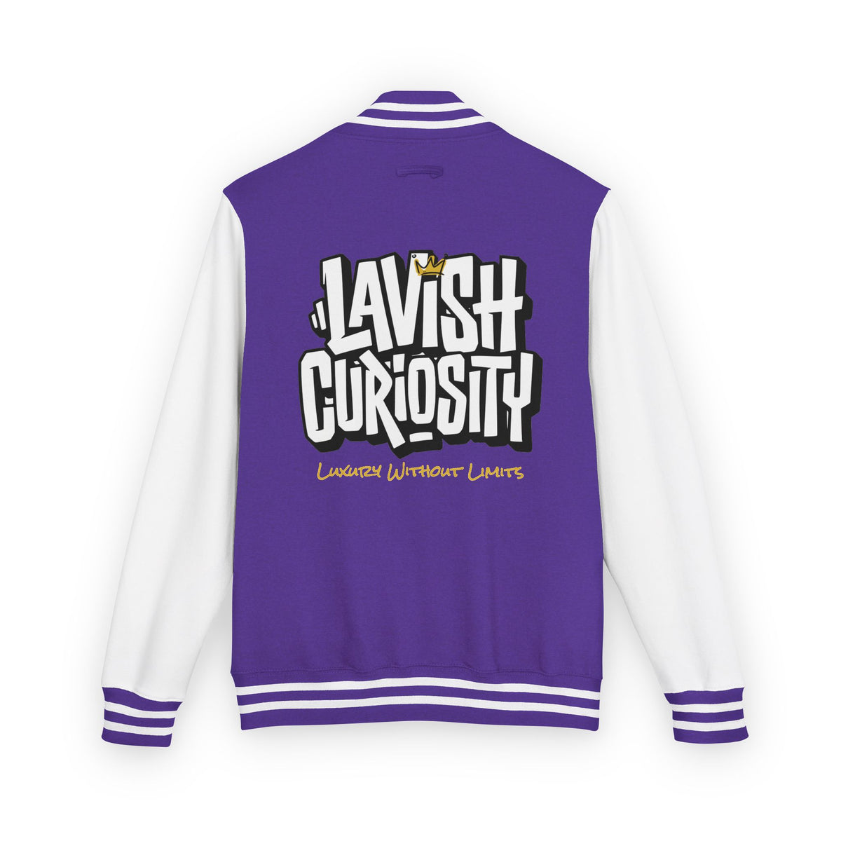 Letterman Jacket - "Lavish Curiosity" Crew Varsity Jacket