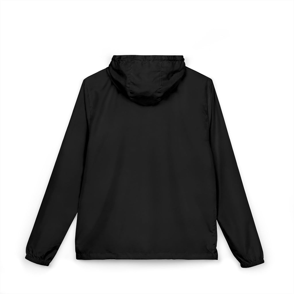 Windbreaker — 'Kinship & Kindness' Small Chest Logo Hooded Jacket