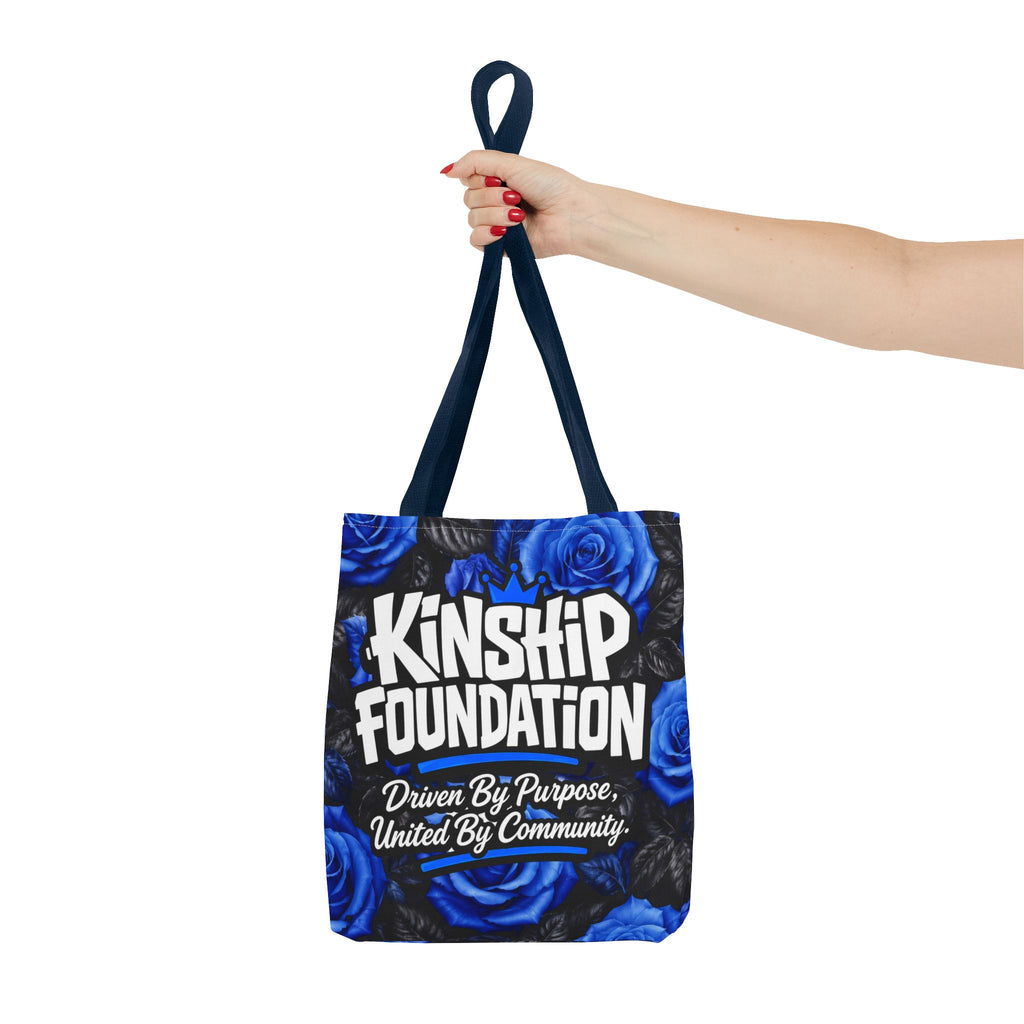 Kinship Foundation Tote Bag — Blue Rose Community Charity Tote