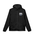 Windbreaker — 'Kinship & Kindness' Small Chest Logo Hooded Jacket