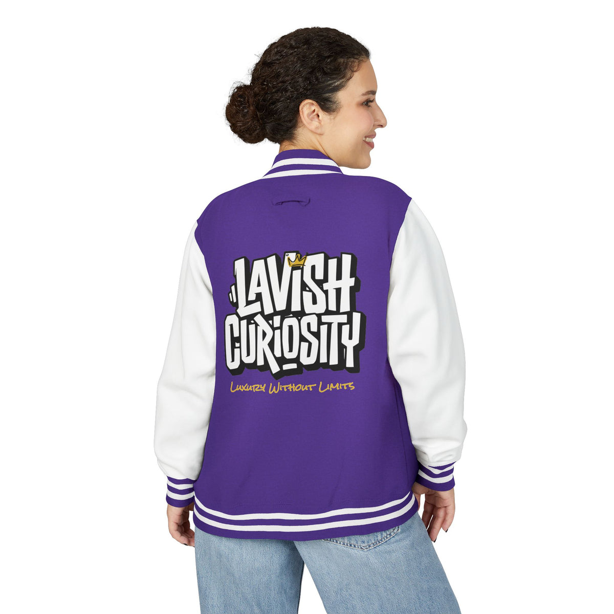 Letterman Jacket - "Lavish Curiosity" Crew Varsity Jacket