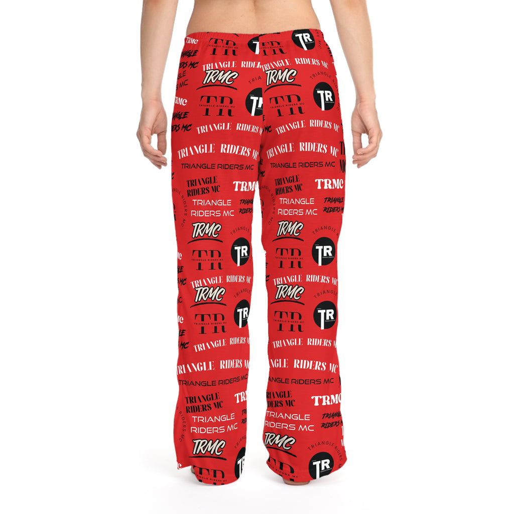 Bold Red Women's Pajama Pants - Graphic Print Comfort for Cozy Nights